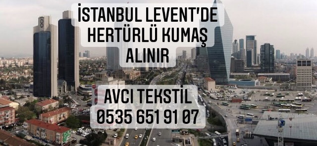 Levent Kumaş Alınır |05356519107|