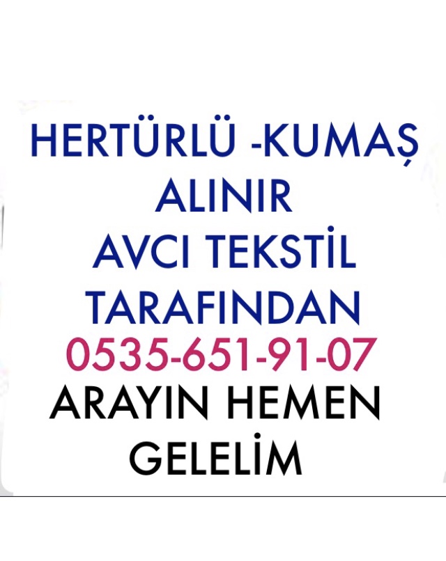 Zeytinburnu Parti kumaş Alan |05356519107|