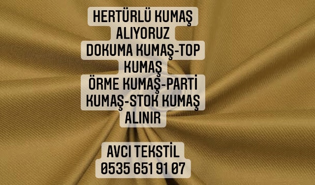 Konya Kumaş Alınır |05356519107|
