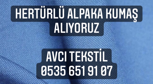 Alpaka Kumaş Alan |05356519107|