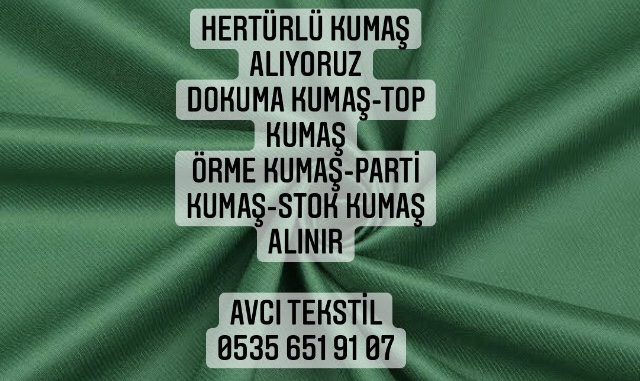 Yalova Kumaş Alınır |05356519107|