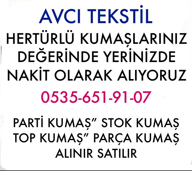 Kaşmir Kumaş Alanlar |05356519107