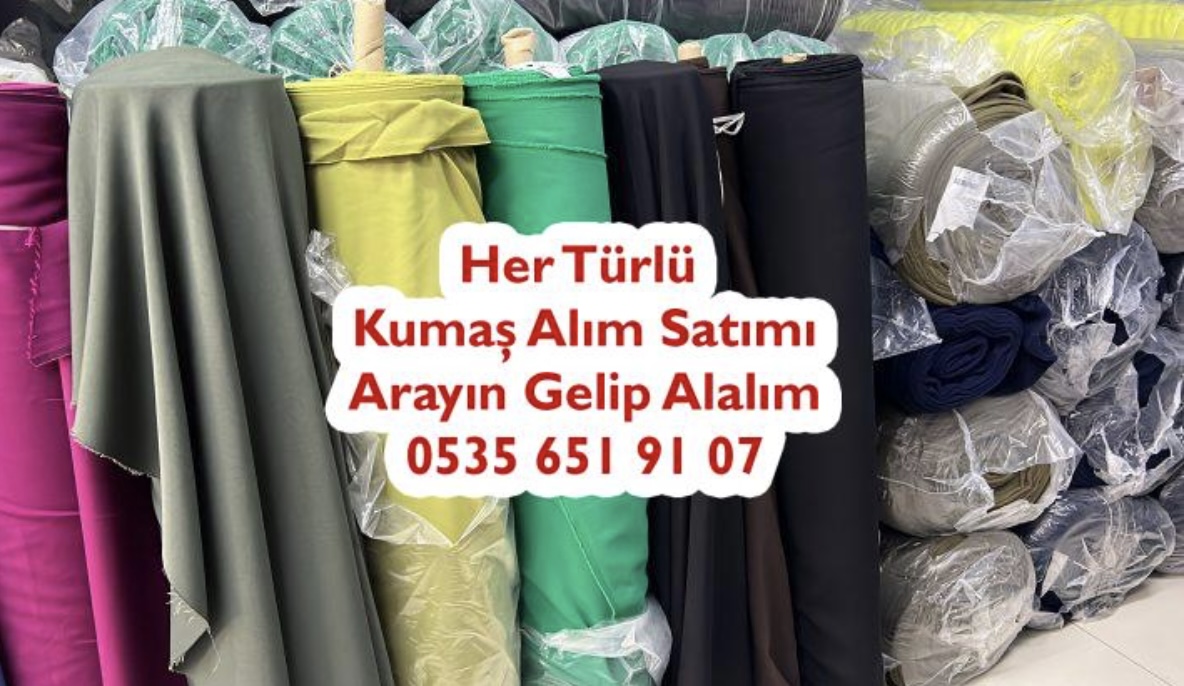 Top Kumaş Alanlar 05356519107 Yarım Top Kumaş Alan