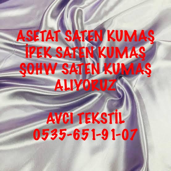Saten Astar Kumaş Alan |05356519107|
